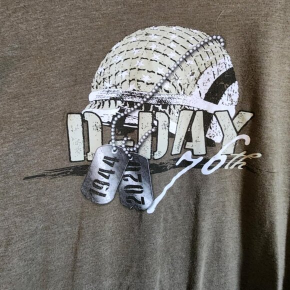 Til Valhalla Project "D-Day" T-Shirt Patriotic - Picture 4 of 4